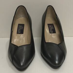Baldan Made in Italy Pewter High Heel Pump